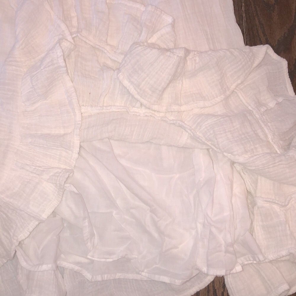 American eagle white maxi skirt size large - Picture 3 of 4